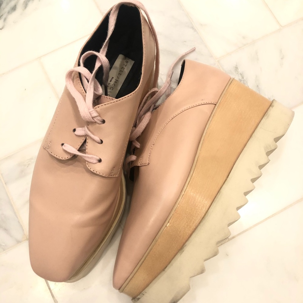 Stella McCartney Blush Elyse Platform 39